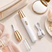 2-in-1 Rechargeable Facial & Eyebrow Trimmer