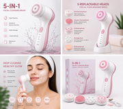 5-in-1 Facial Cleansing Brush