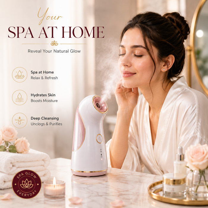 Facial Steamer for Deep Pore Cleansing & Skin Hydration