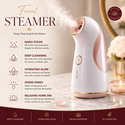 Facial Steamer for Deep Pore Cleansing & Skin Hydration