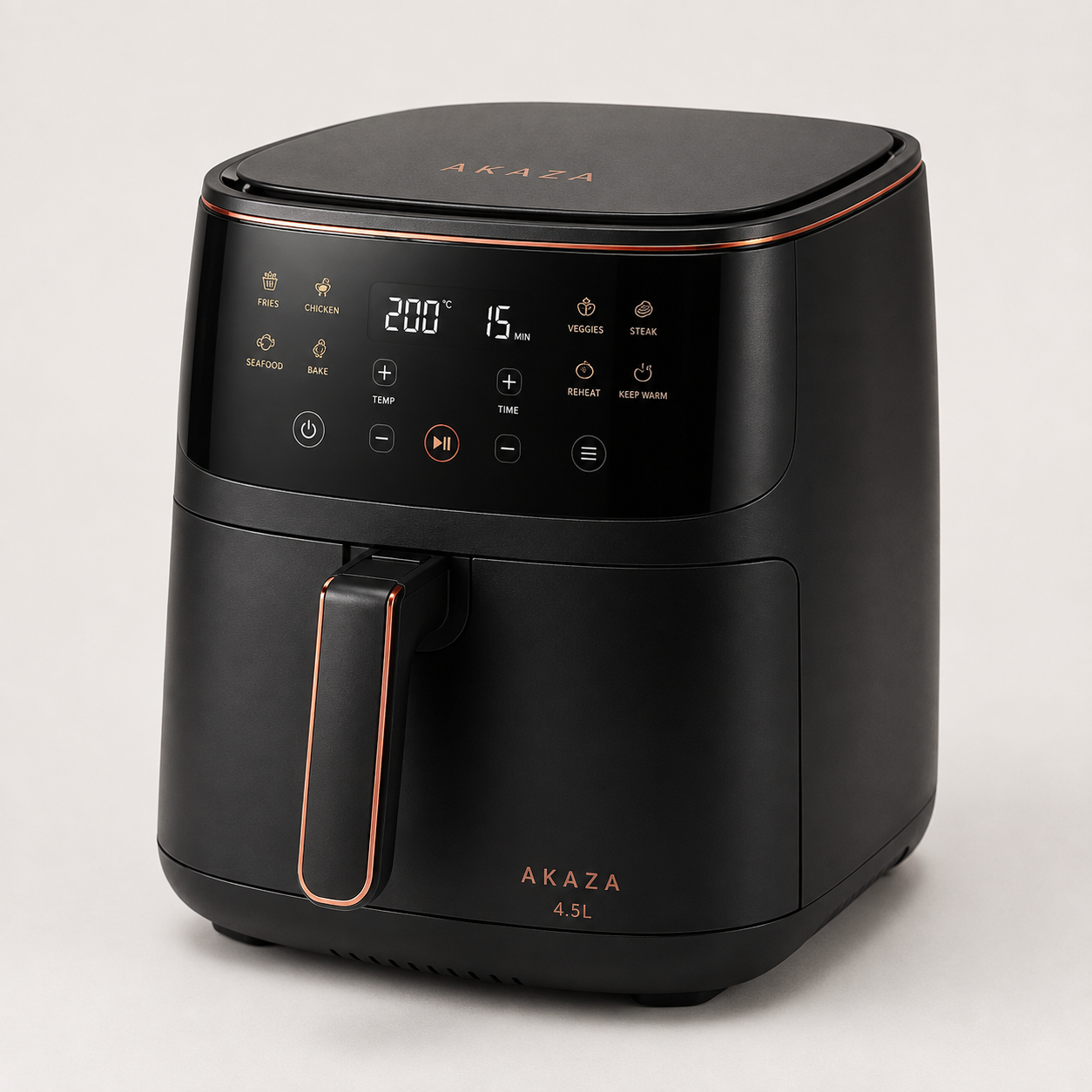 Air Fryer 4.5L – Digital Touch Screen with Rapid Air Circulation