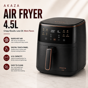Air Fryer 4.5L – Digital Touch Screen with Rapid Air Circulation