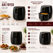 Philips Air Fryer – Rapid Air Technology, 4.1L Digital