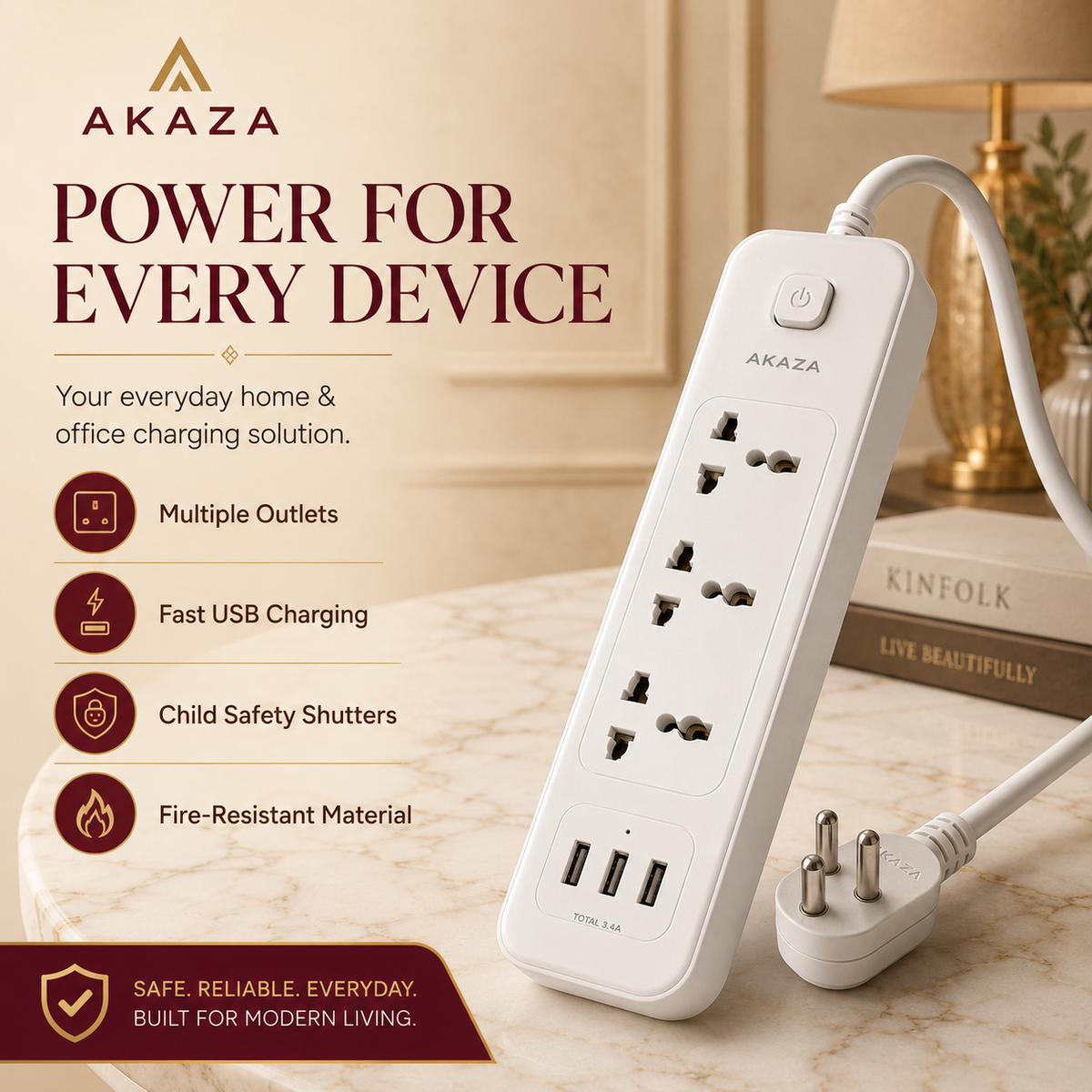 Power Strip Extension Board