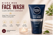 Nivea Men Face Wash – Deep Cleaning & Oil Control